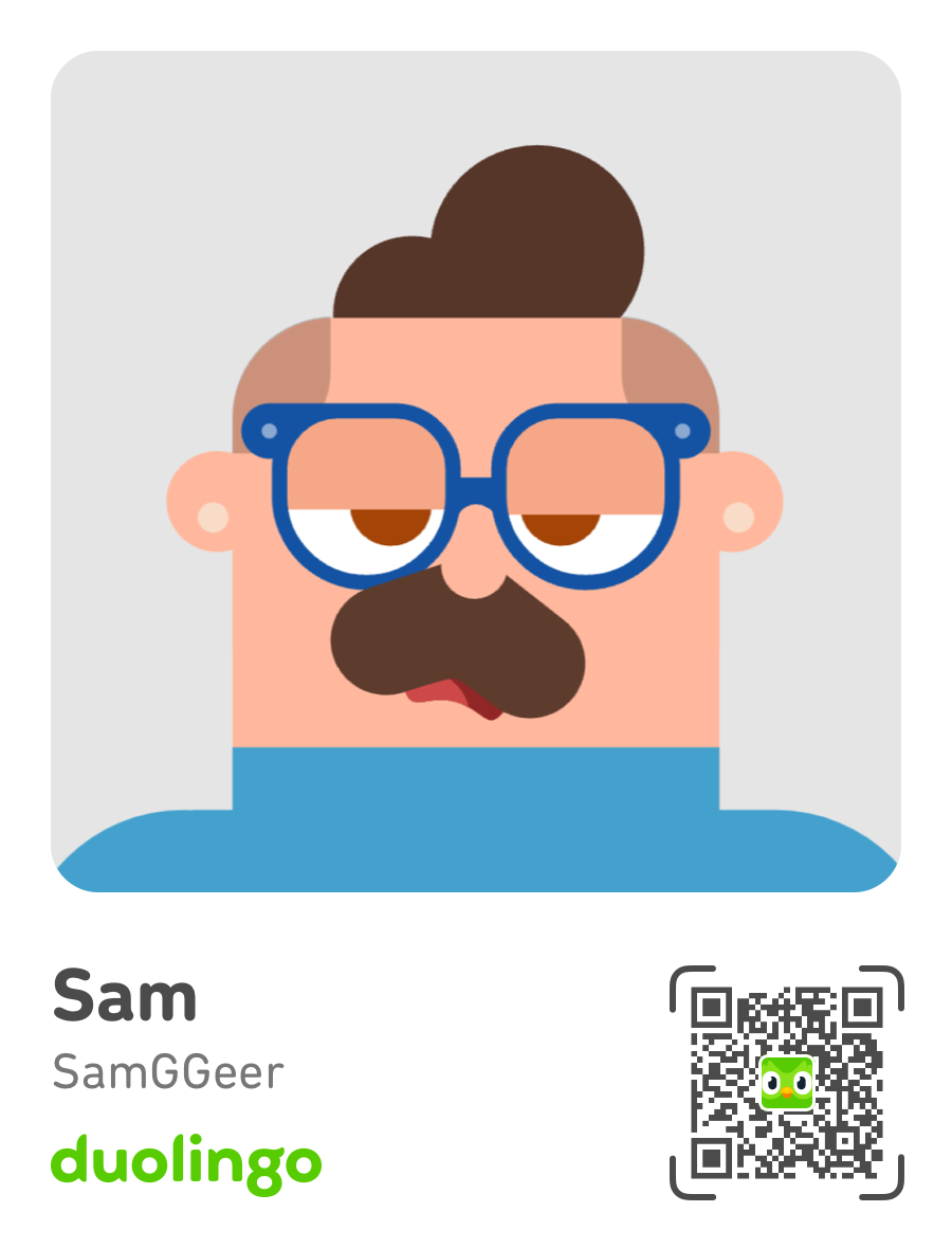 Duolingo sharing for SamGGeer